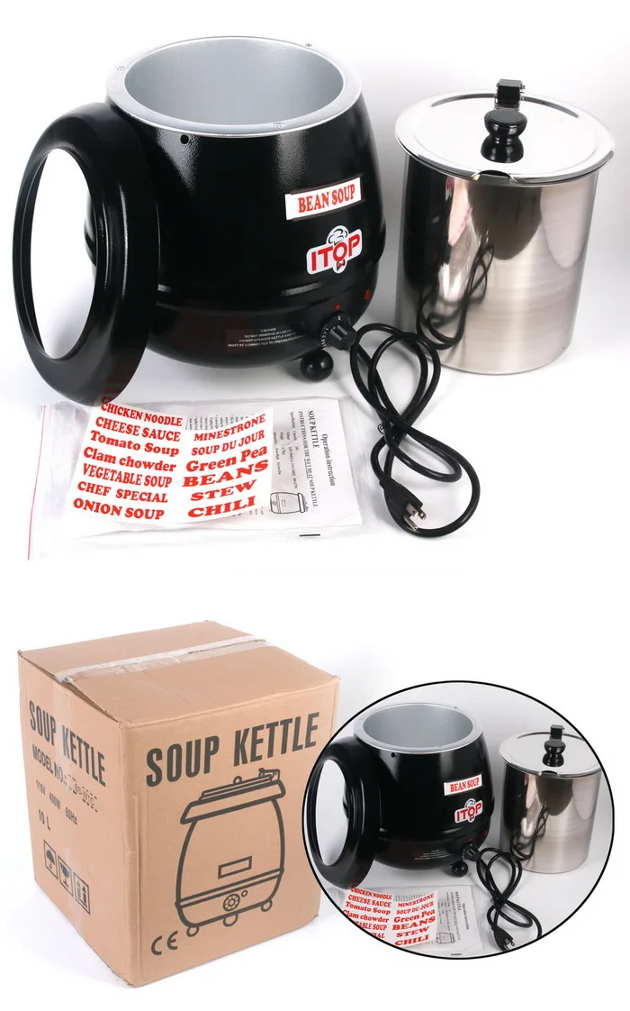 Restaurant Electric soup boiler/ Buffet Soup Warmer For sale