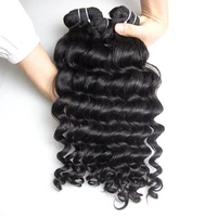 

2019 Wholesale virgin hair vendors 100% natural girls indian unprocessed cuticle aligned temple curly human hair for black women