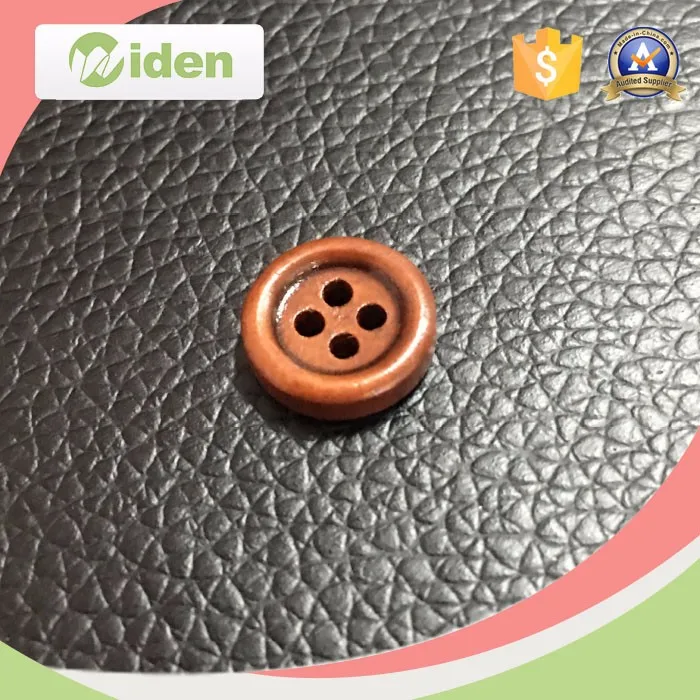 2015 hot selling Custom bulk decorative wooden buttons 40mm