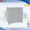 Steel Office Furniture Multilayer Flat File Map and Drawing Cabinet 5 Drawer