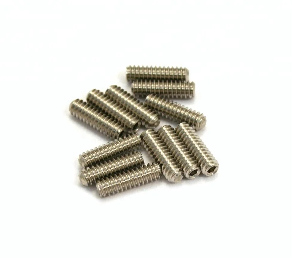 
DIN 944 dog point socket brass tox nylon tip endless/ no head/hollow/grub set screw for door handle set 