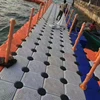 Marine plastic boat Floating Dock floating pontoon