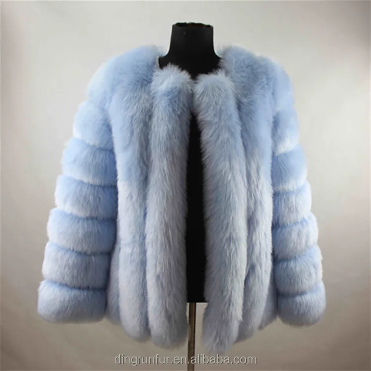 
Dingrun Factory Direct Sale artificial fur jacket wholesale Faux Fur coat 