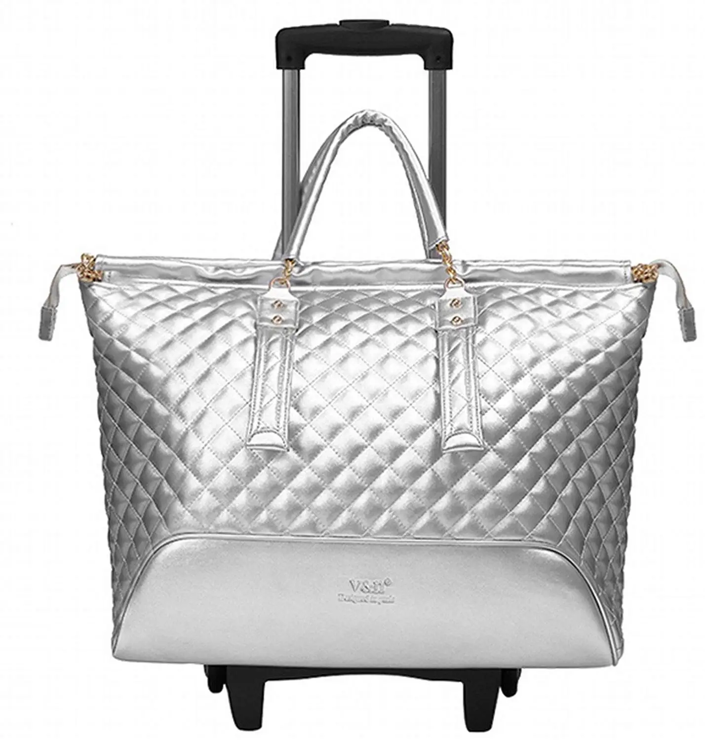 fashion rolling tote