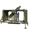 telescopic antenna Communication tower mast with telecom shelter