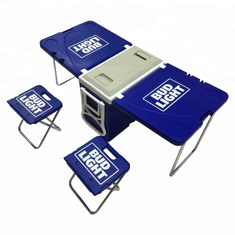 28L technology plastic beverage cooler with stool