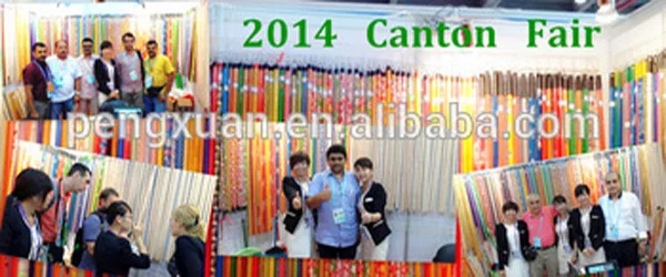 sales team in canton fair for wooden handle