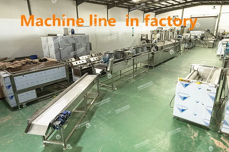 French fries making line,Potato Chip cutting Machine production line3