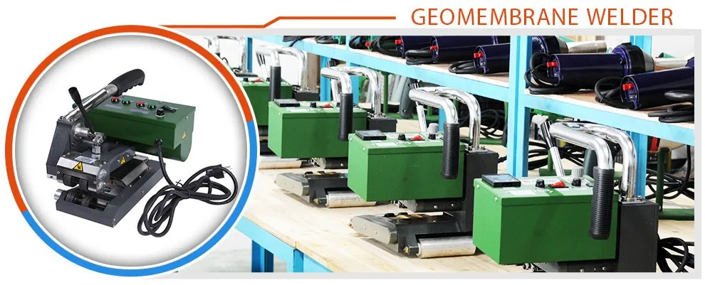 Geo-Membrane Overlap Hot Wedge Welder Geomembrane Welding Machine Cheap Price
