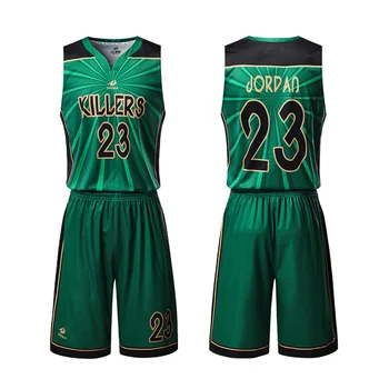 dark green basketball jersey