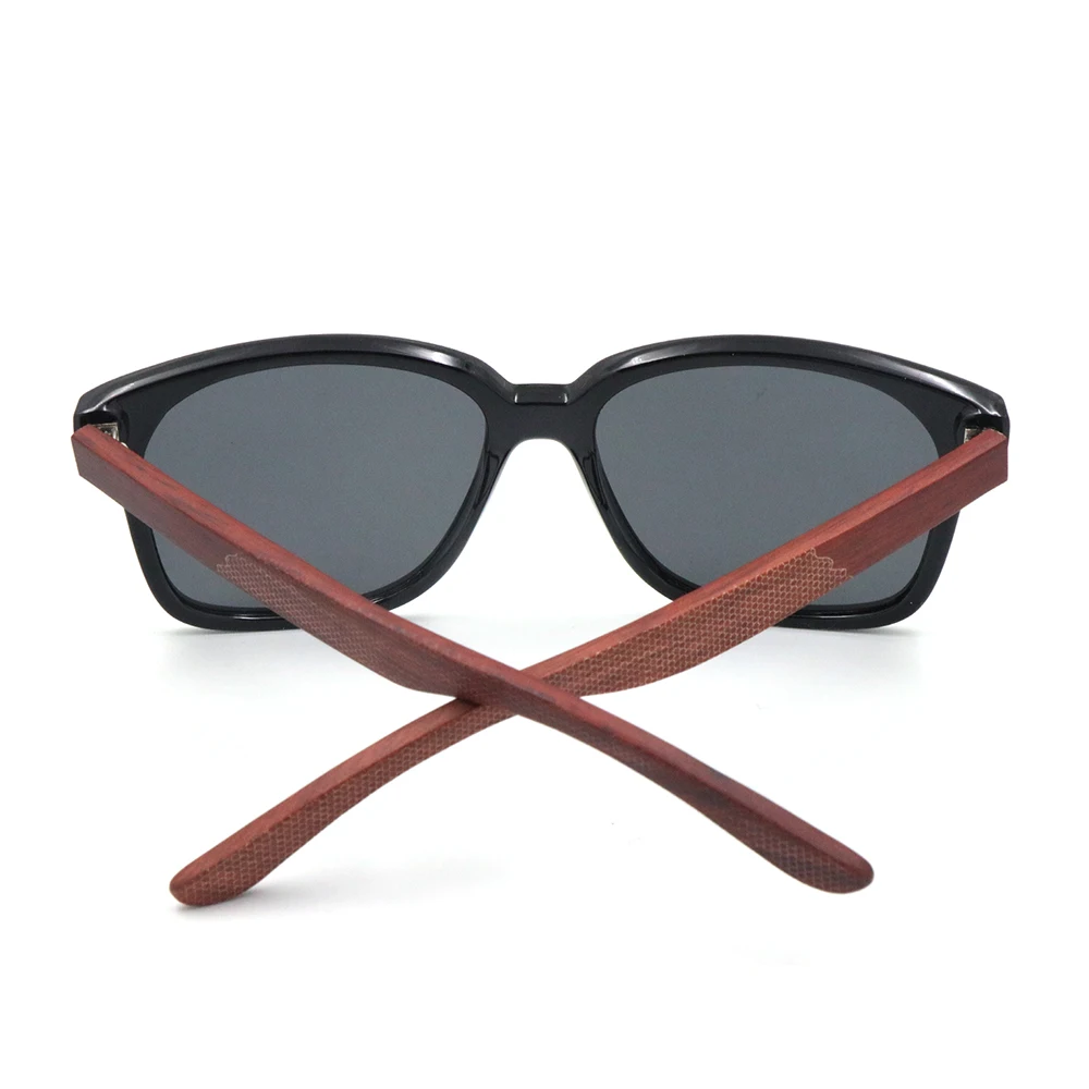 

Best quality popular amber grain bamboo sunglasses, Custom colors