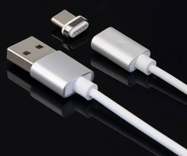 Nylon Braided Magnetic 2 in 1 usb charging cable rock usb cable rende charging cable for iphone 7 android - ANKUX.COM