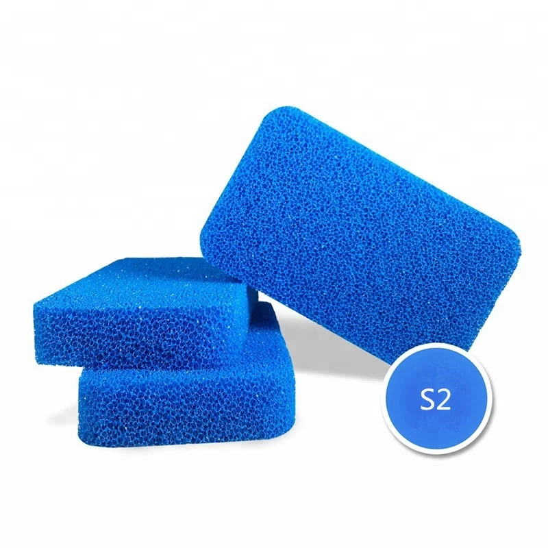 

Silicone Scrubber sponge dish washing, Blue