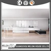 Fashion with black sitting ground box white lacquer kitchen cabinet kitchen