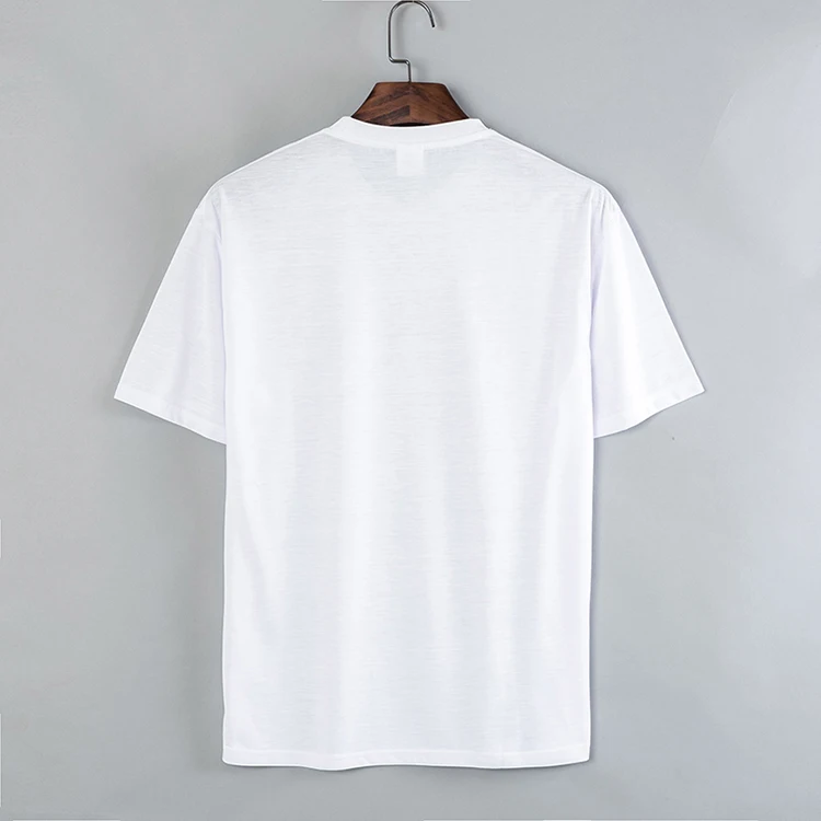 Polyester T Shirt Cotton-feel Polyester Sublimation Blank 100% ...
