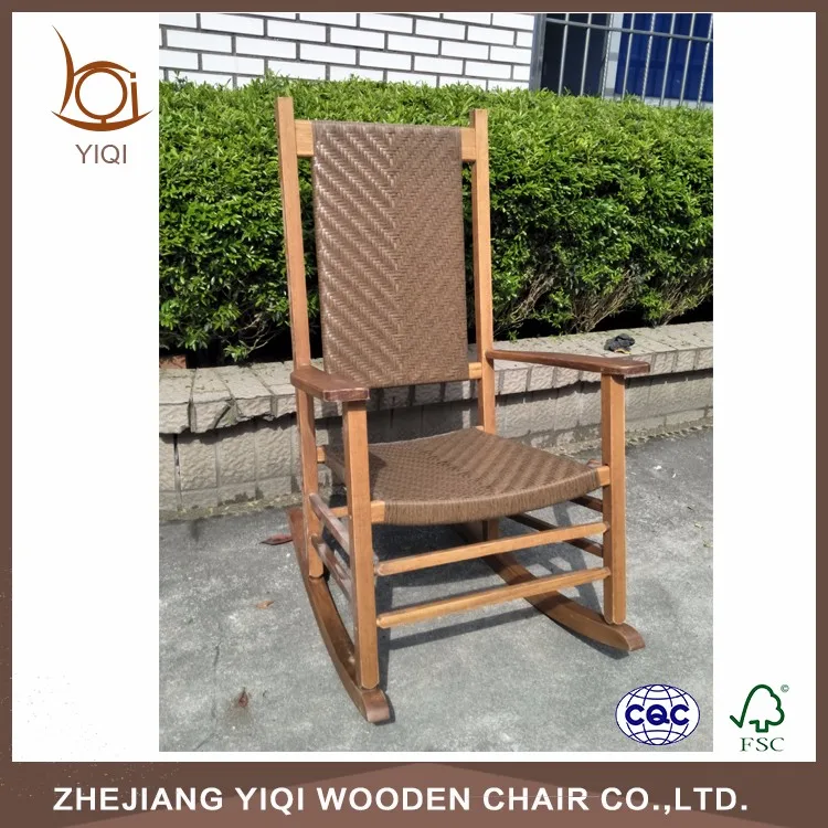 
Black Rocking Rattan Chair 