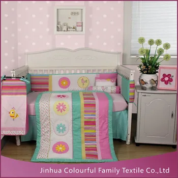 flower baby bedding