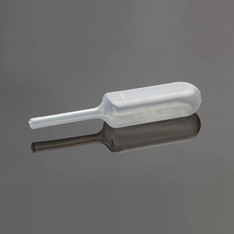 20ml Ldpe Transparent Square Disposable Glycerin Enema Bottle For