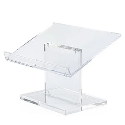 

Workshop Series Acrylic Tabletop Podium, Easy Assembly - Clear Tabletop Lecterns