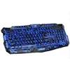 Electronics Accessories USB Powered Tri-Color Backlit Full N-Key Computer Gaming Keyboard for Desktop Laptop