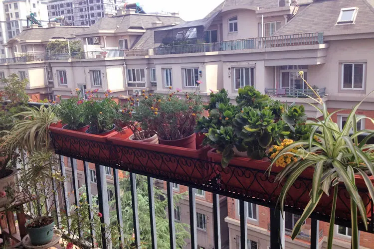 Popular Balcony Railing Planters from China best-selling