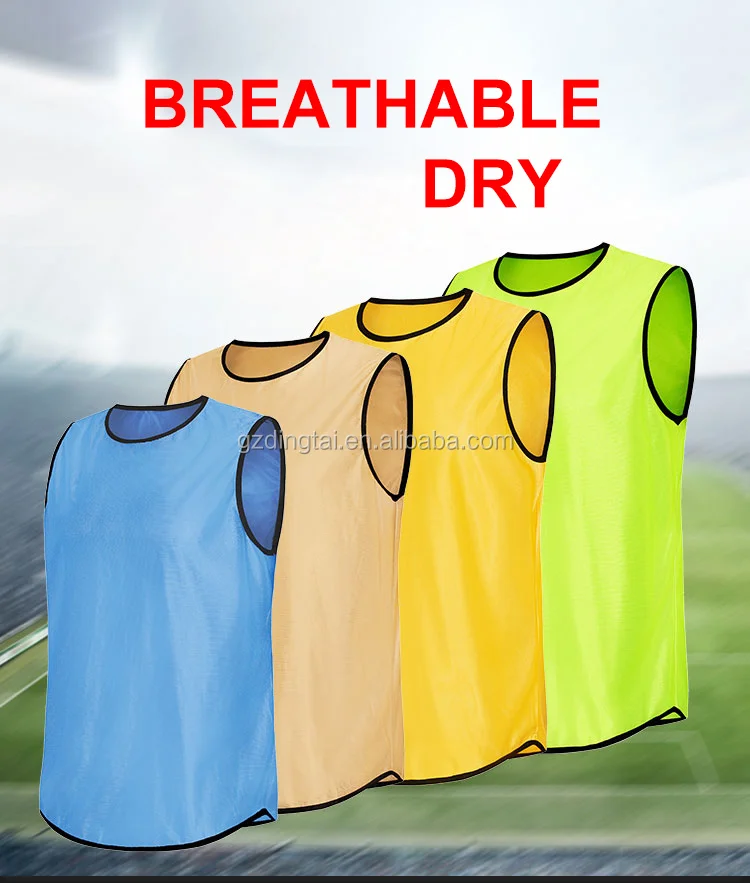 custom reversible soccer training vests,Mesh football bibs,football training vest