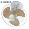 16'' (40cm) Plastic Electric Orbit Fan Wall Mount Ceiling in New Design with Rotary Switch Control and Metal Blades