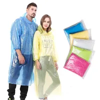 

Hot Selling Portable Promotional Cheap Rain Coat Waterproof Disposable Rain Poncho For Adults