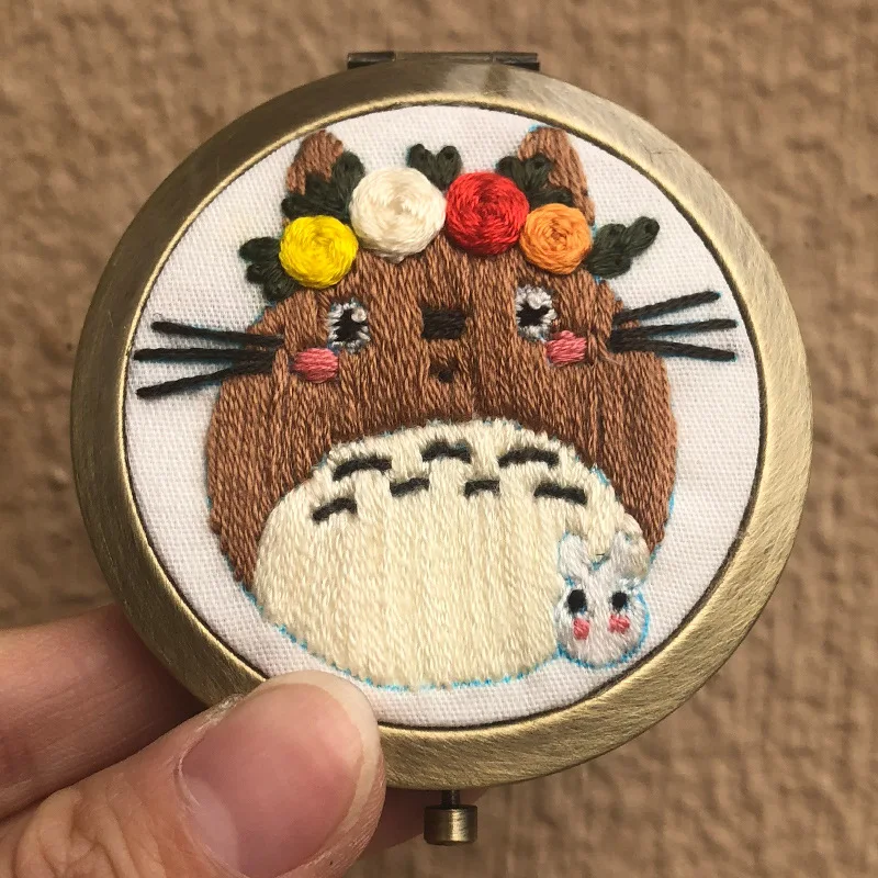 
cross stitch thread embroidery FLOWER Multi Patterns Chinese hoop Embroidery 