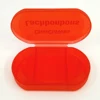 Travel Use Custom 3 Compartments Plastic 24 Hours Timer Pill Box Container Vitamin Box for Daily