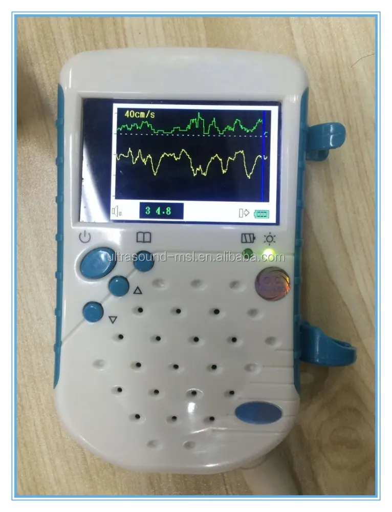 
Portable Vascular Doppler with 8.0 MHz Probe Both for Human & Veterinary MSL520 