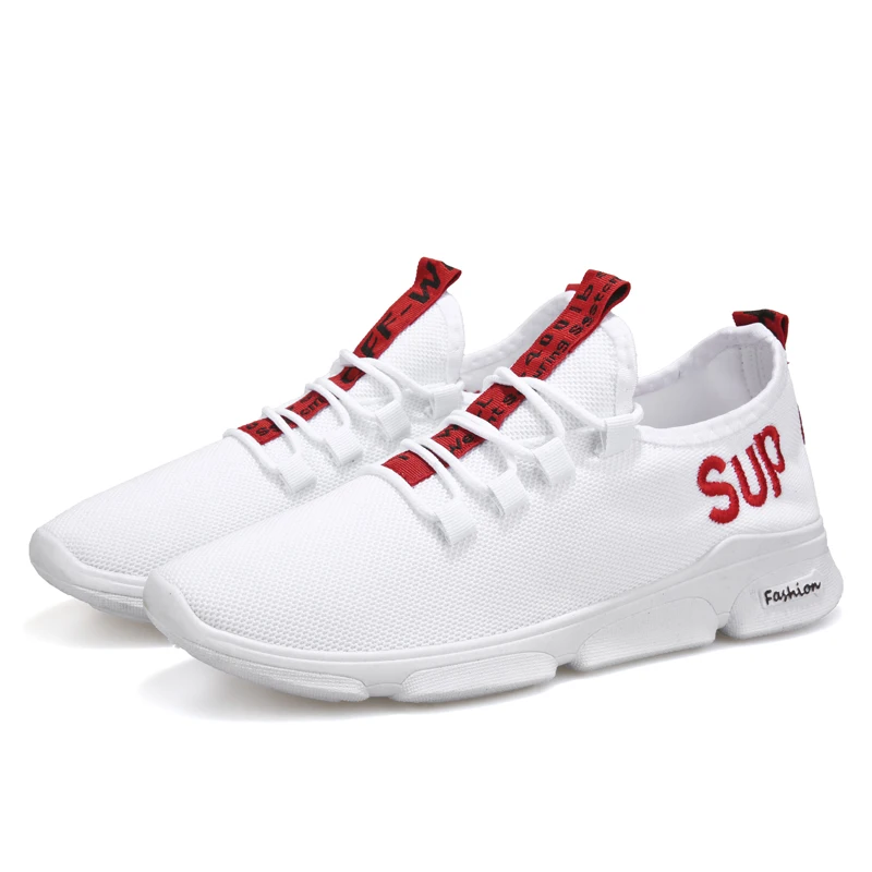 

Fashionable Sports Shoes Mesh Running Shoes Mesh Sneakers mesh running shoes, Black+red,white+red,black+yellow