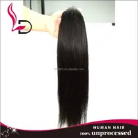 

silk straight two tone wrap around human hair ponytail