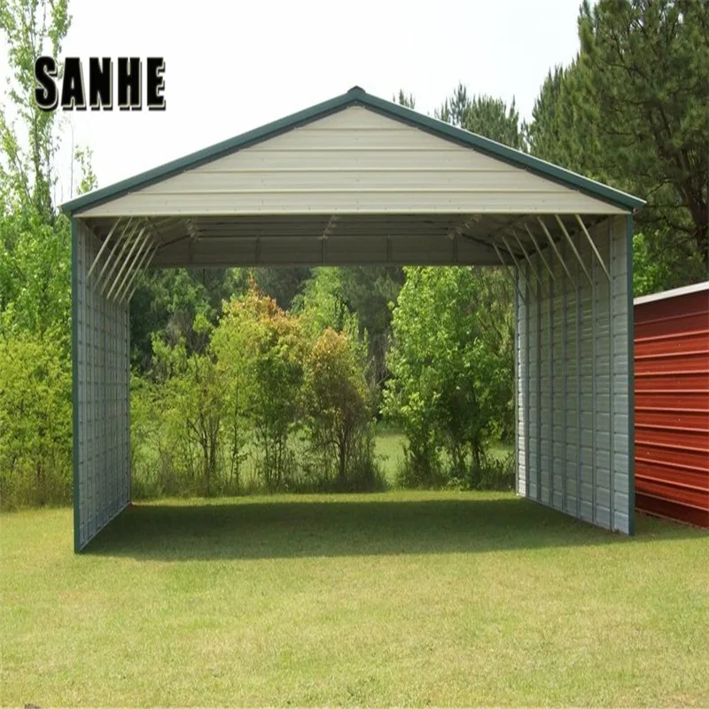 

Hot Sale in Australia  Portable Enclosed Steel Tube A frame Carports For Sale