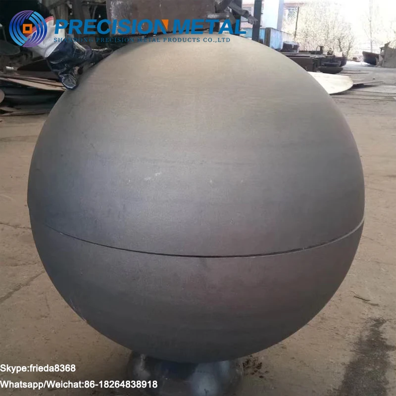 Carbon steel hemispherical head