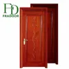 Single Solid Wood Panel Swing Style Bathroom Door Designs