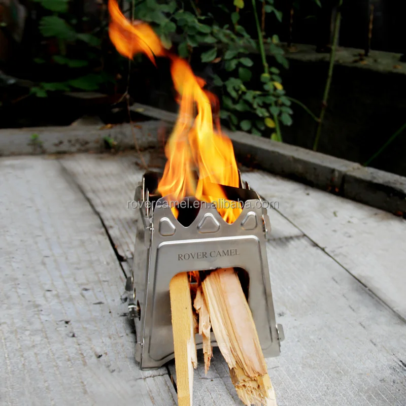 

High Quality Outdoor Use Mini Firewood Camping Stove, N/a
