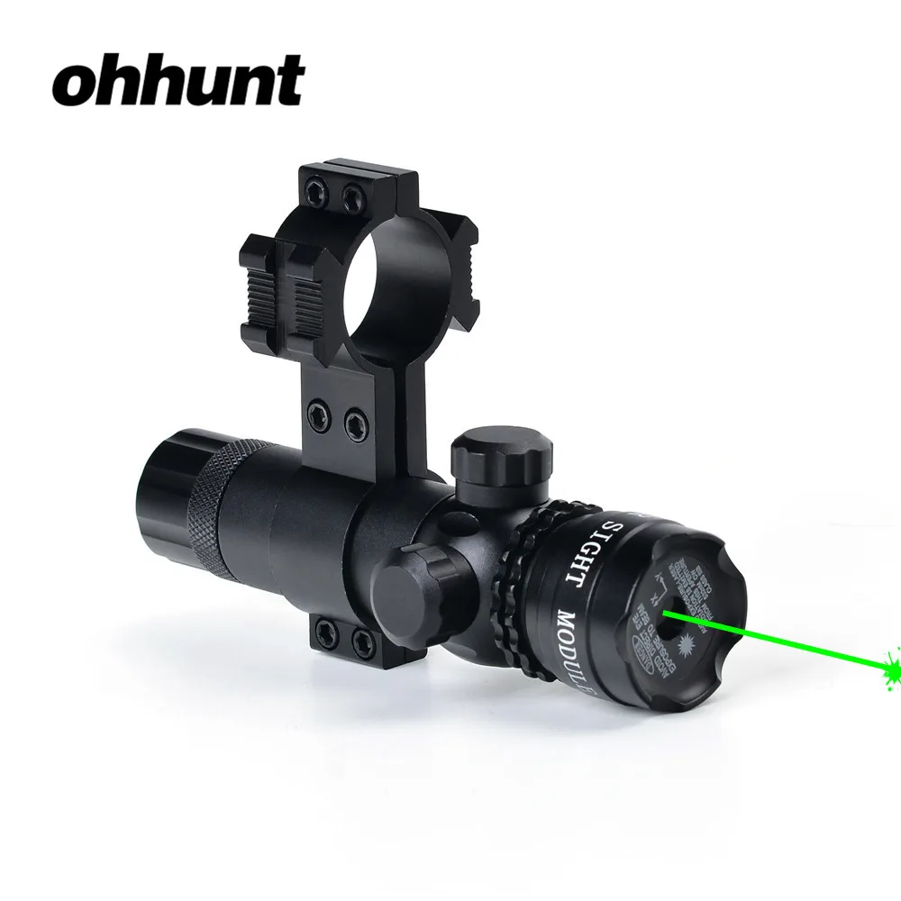 

Free Shipping Ohhunt JG1-2G Tactical Hunting Green Laser Sight Scope with 11mm 20mm Rail Mount, Black