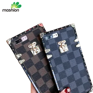 Grid Pattern Phone Case iPhone 7 8 Plus X