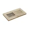 Certified Contractor Recommended Factory White Oak Wood Air Register Covers Home Decor Rectangle Flush Mount Frame Floor Vent