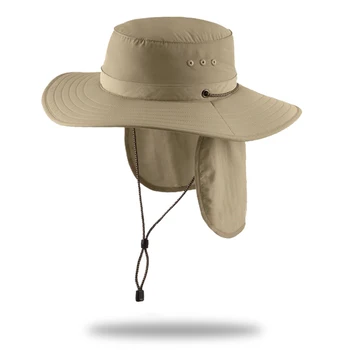 fishing hat with neck cover