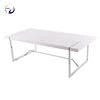 contemporary fancy mdf coffee table white