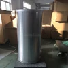 Continuous slot stainless steel Johnson screen pipe casing slotted liner wedge wire for water filter pipe