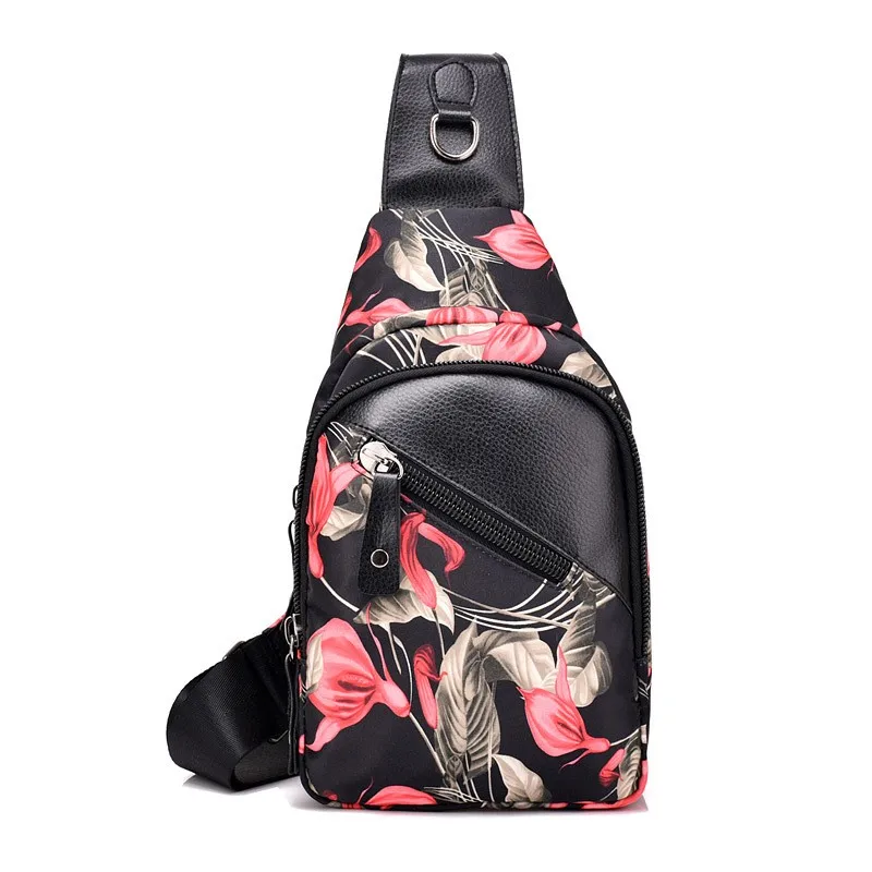 floral sling bags