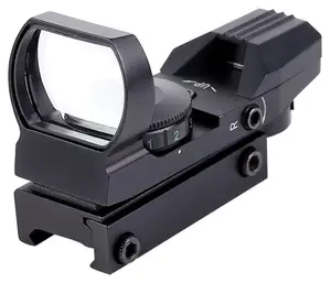 Tactical Gear Riflescope 4 Reticles Red Green Dot Sight Scope Reflex Sights with 4 Reticles scope