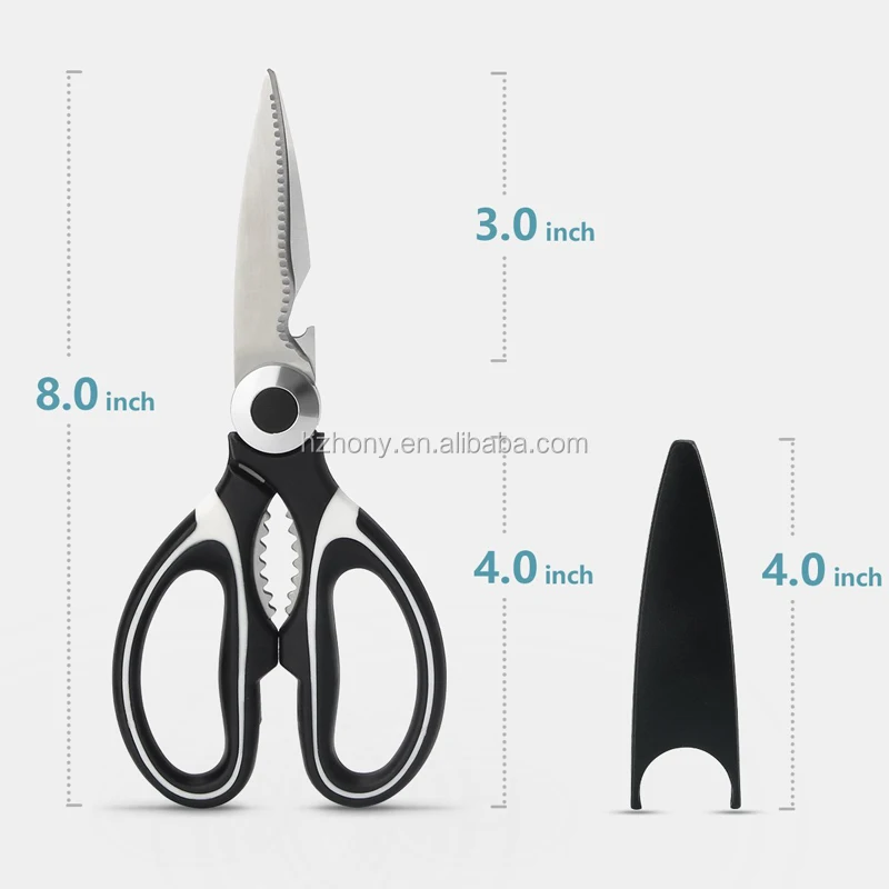 Ultra Sharp Multi Purpose Stainless Steel Kitchen Scissors Premium