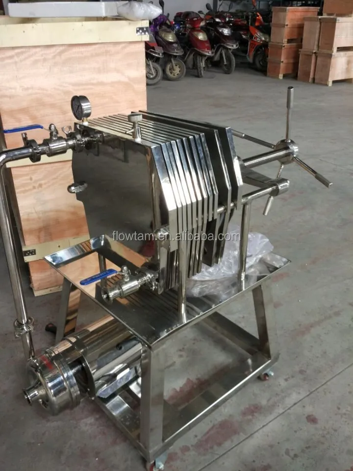 Beer/ Wine Filter Press /plate And Frame Filter Press Machine For Wine
