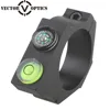 Promotion Price Aluminum 30MM Rifle Scope Anti Cant Device Mount Rings Spirit Level Bubble Level Scope Level with Compass