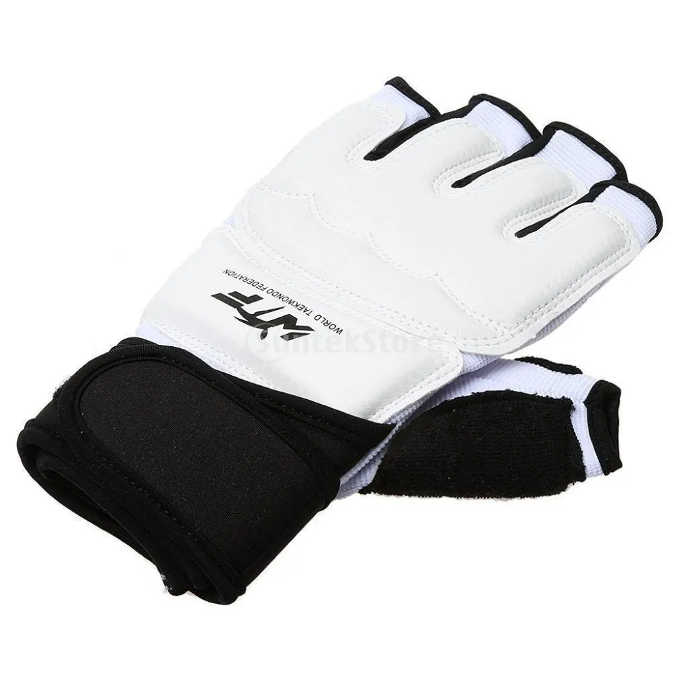 Taekwondo Hand Foot Instep Guard Glove Sparring Martial Art Training Protector