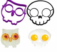 

High Quality Food Grade Silicone Animal Fried Egg Mold Breakfast Egg Ring Pancake Mold